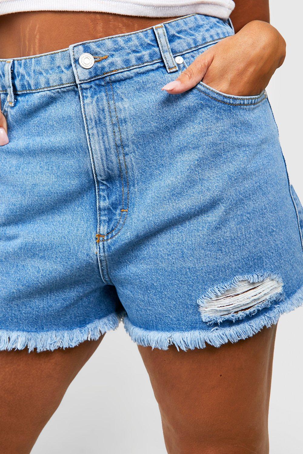 Boohoo hotsell denim shorts